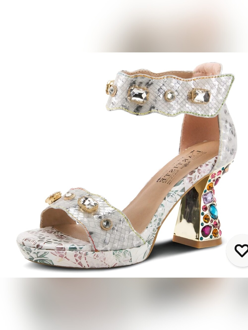 L'ARTISTE By Spring Step Incredible Ice Sandals NIB